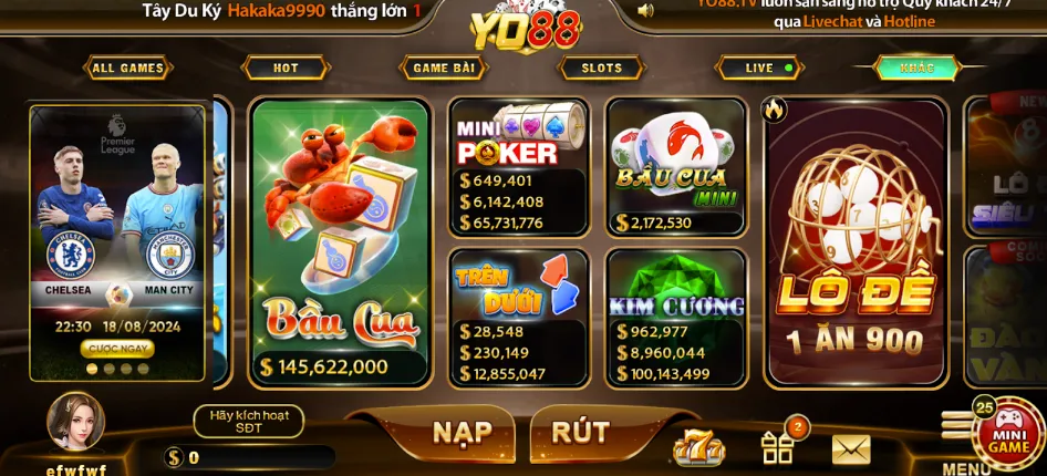 Trải nghiệm ngay sự thú vị đến từ mini game Kim Cương